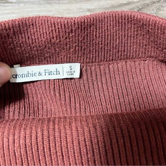 Abercrombie & Fitch Brown Midi Pencil Skirt with Slit - Picture 4 of 7